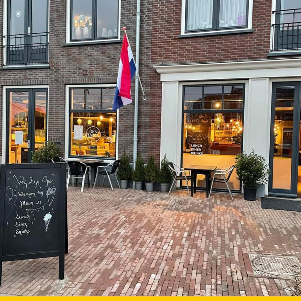 Frituurwereld - Restaria Plein 21 Nieuwkoop exterieur