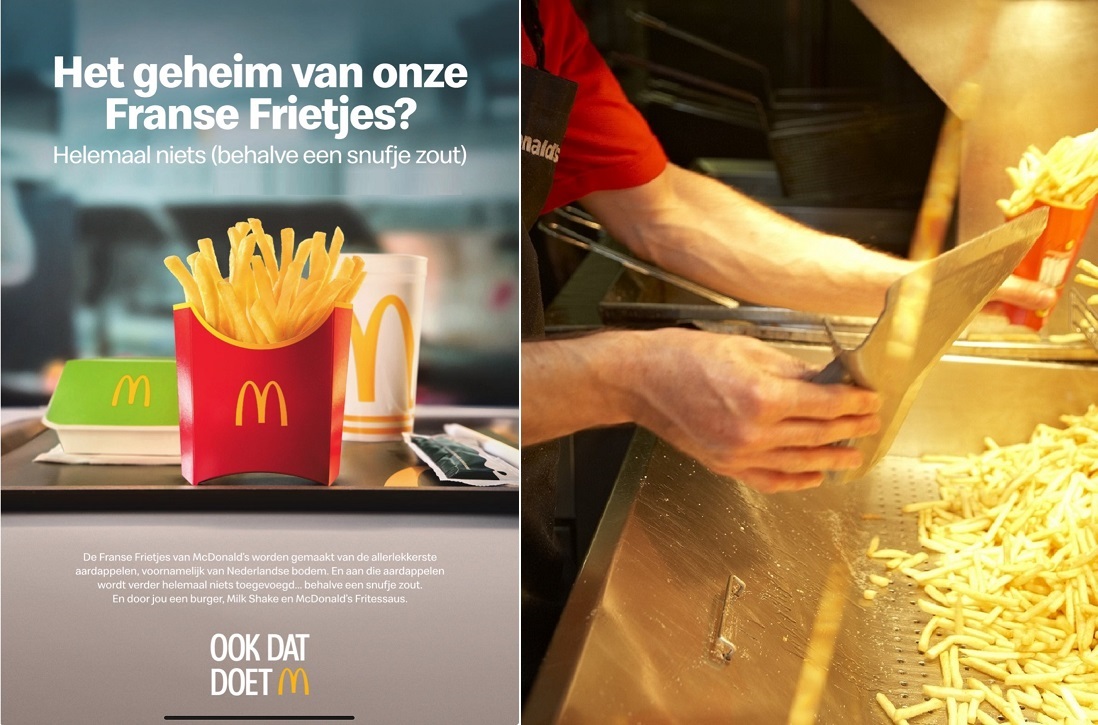 Alleen zout in friet? Commissie berispt McDonald's - Frituurwereld