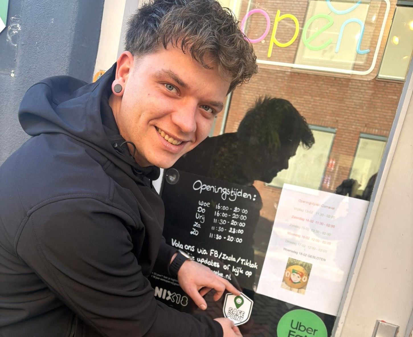 Safe Point: cafetaria in Oosterhout sluit zich aan